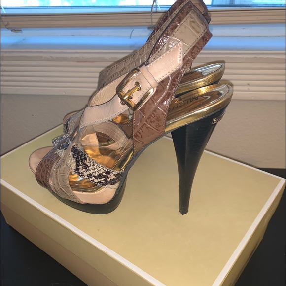 Michael Kors sandal heels, size 7 - Picture 4 of 5